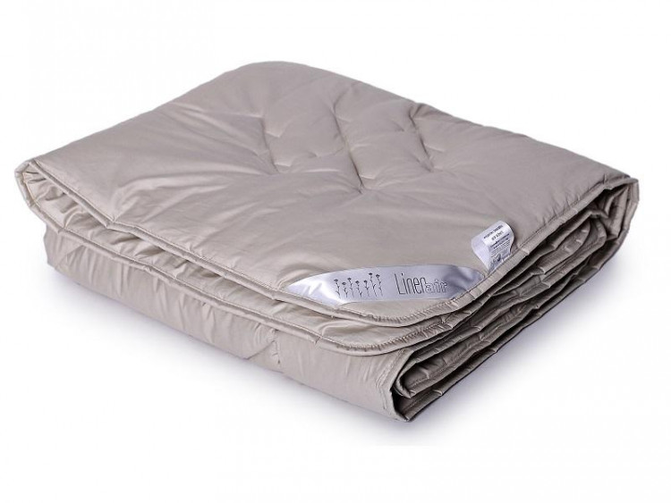 Одеяло стеганое изо льна и искусственного лебяжьего пуха BELPOL LINEN AIR 172х205 всесезонное