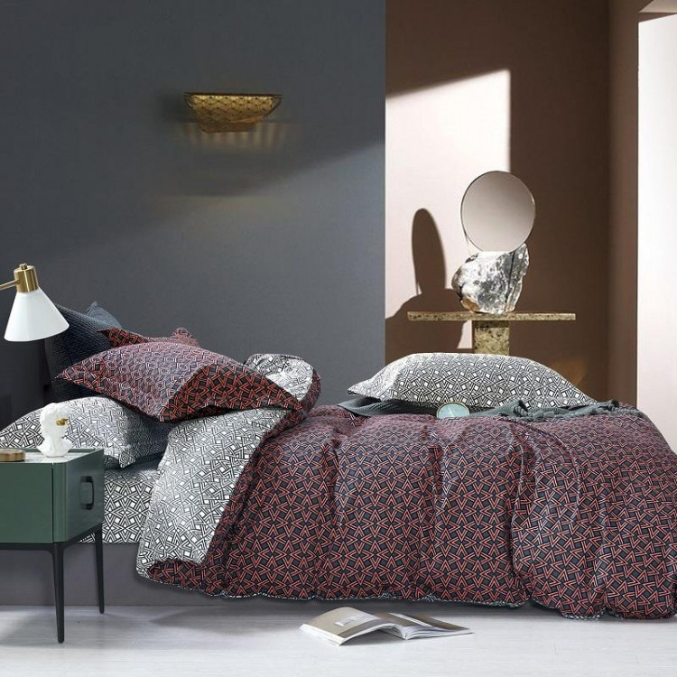 Постельное белье из сатина TANGO ториано 50х70 (2шт) 2-спальное