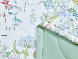 Постельное белье с летним одеялом из египетского хлопка Premium ASABELLA 1380-OSP 50х70 (2шт) семейное