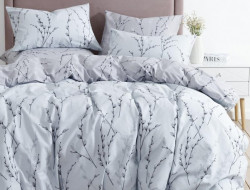 Постельное белье двухстороннее из твил-сатина SAILID BP-174-4 семейное