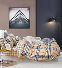 Постельное белье из твил-сатина TANGO барбариска 50х70 (2шт) 1,5-спальное