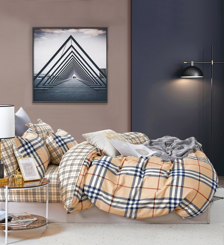 Постельное белье из твил-сатина TANGO барбариска 50х70 (2шт) 1,5-спальное