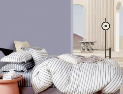 Постельное белье из твила TANGO городской ритм 70х70 (2шт) 2-спальное