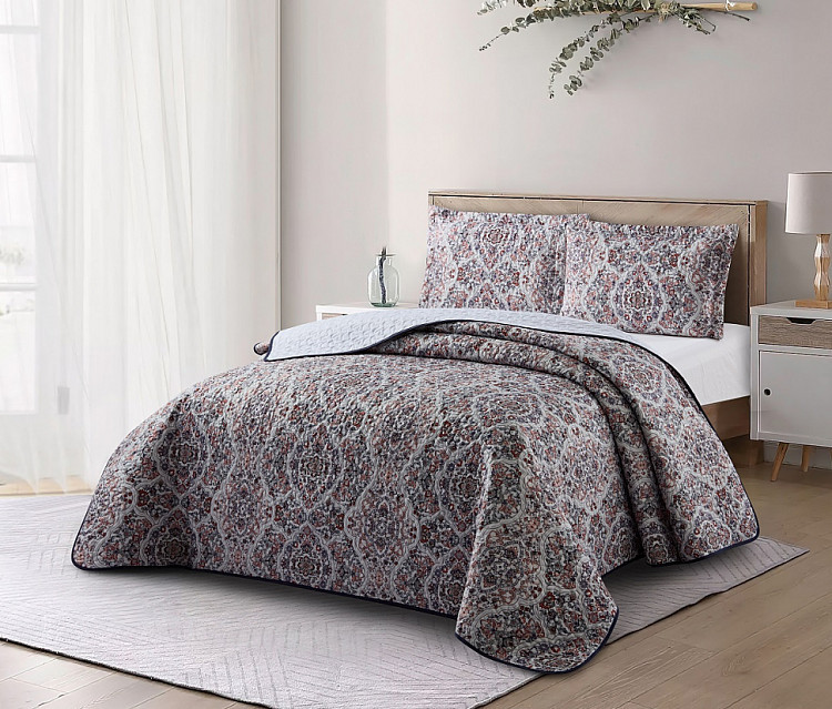 Покрывало с наволочками тонкое из полисатина TANGO LAFAYETTE моцарт 220х240