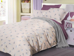 Постельное белье двухстороннее из сатина SAILID BL-31-4 семейное