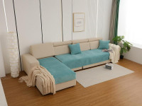 Набор накидок на диван из микрофибры TANGO SOFA бирюзовый 90х160 (2шт)