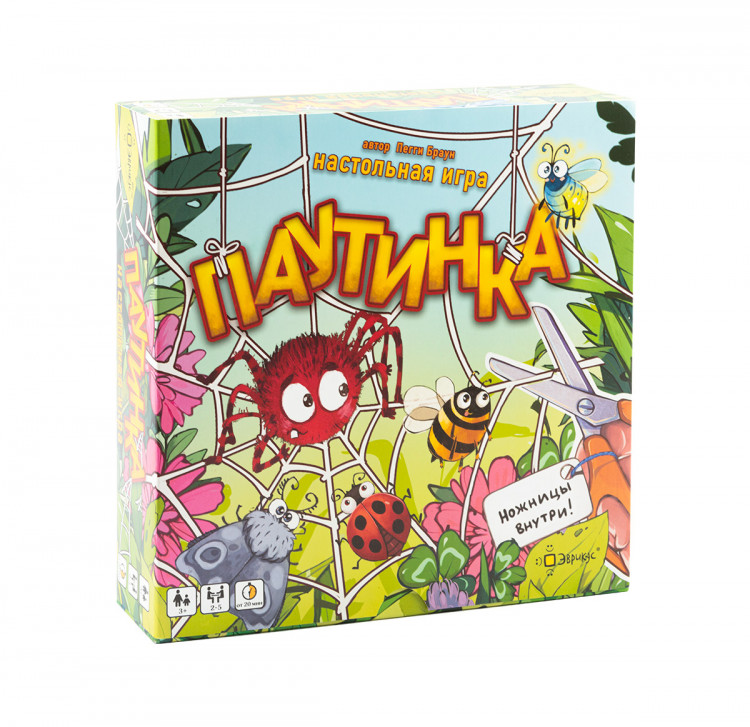 Настольная игра ЭВРИКУС Паутинка BG-17029