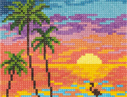 Кристальная (алмазная) мозаика ФРЕЯ ALVR-214 Морской закат