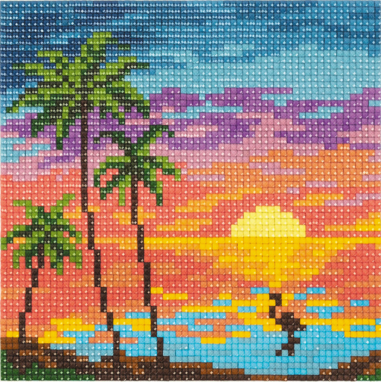 Кристальная (алмазная) мозаика ФРЕЯ ALVR-214 Морской закат