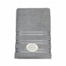 Полотенце махровое хлопковое KARVEN H5153 MIKRO DELUX gri-ser1 50х90